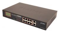 Некерований гігабітний комутатор PoE Planet GSD-1002VHP (8Port 10/100/1000Mbps 802.3atPoE+2Port