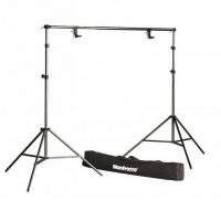 Система встановлення фону Manfrotto 1314B (стійки, штанга, затискачі, сумка)