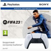 Бездротовий контролер DualSense, білий, для PS5 + гра FIFA23