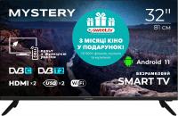 LED телевізор MYSTERY MTV-3230HST2, 32" HD Android TV