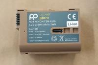 Акумулятор PowerPlant TEN-EL15 2250mAh з кабелем Type-C, для Nikon
