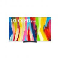 Телевізор 55" LG OLED 4K 100Hz Smart WebOS, Dark Titan Sliver, OLED55C24LA