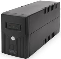 ДБЖ DIGITUS Line-Interactive, 600VA/360W, LED, 2xSchuko, RJ11, USB