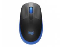 Мишка Logitech M190 Wireless, Full size, Blue