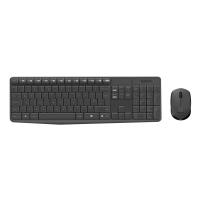 Комплект Logitech Cordless Desktop MK235, чорний
