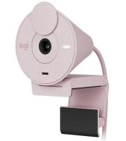 Веб камера Logitech Brio 300 FullHD, Mic, USB Type-C, rose