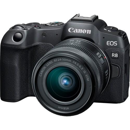 Фотокамера беззеркальная Canon EOS R8 kit RF 24-50mm f/4.5-6.3 IS STM