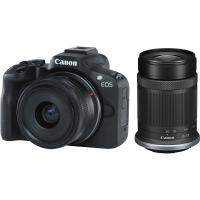 Фотокамера Canon EOS R50 kit RF-S 18-45mm, 55-210mm, black