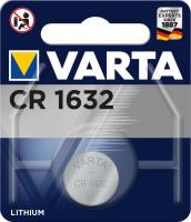 Батарейка літієва VARTA CR1632, 3V, блістер, 1 шт