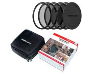 Набір магнітних нейтрально-сірих світлофільтрів Marumi Magnetic Slim Movie Kit, 82 мм - ND2, ND4, ND8, ND16
