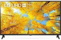 Телевізор 50" LG 50UQ75006LF LED 4K 50Hz Smart WebOS, Ceramic Black