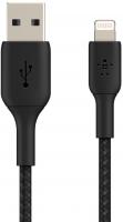 Кабель Belkin USB-A - Lightning, BRAIDED, 2м Black
