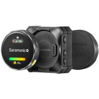 Двоканальна бездротова мікрофонна система Saramonic Blink Me B2 (2Tx, 1Rx, сенсорний екран, магніт)