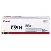 Картридж жовтий підвищенний Canon для LBP66x,MF74x Cartridge 055H Yellow(5.9K)