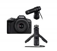 Фотокамера бездзеркальна Canon EOS R50 18-45 Creator kit, black