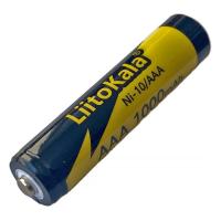 Акумулятор AAA, Ni-10/AAA 1.2V 1000mAh battery, LiitoKala, blister 1 pcs