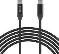 Кабель Choetech USB3.1 Type-C M-M, 2.0 м, Gen2 240W (50V/5A), оплетення