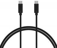 Кабель Choetech USB 2.0 Type-C M-M, 3.0 м, (60W) PVC, чорний