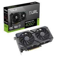 Відеокарта Asus NVIDIA RTX 4060 TI /DUAL/OC/16GB/GDDR6 DUAL-RTX4060TI-O16G