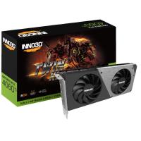 Відеокарта INNO3D NVIDIA RTX4060 TI Twin/X2/8GB GDDR6/128-bit/2535MHz/18Gbps/3xDP+HDMI