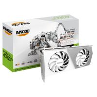 Відеокарта INNO3D NVIDIA RTX4060 TI Twin/X2/OC/WHITE/8GB GDDR6/128-bit/2535MHz/18Gbps