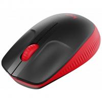 Миша бездротова Logitech M190 Wireless, Full size, Red