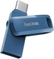 Накопичувач SanDisk 64GB USB 3.1 Type-A + Type-C Ultra Dual Drive Go Navy Blue