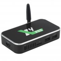 TV Медіаплеєр Ugoos X4 PRO 4/32Gb/Amlogic S905X4/Android 11/WiFi/BT/Miracast/AV/IR RC/змінна антена