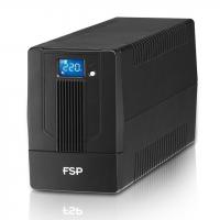ДБЖ FSP iFP-600, 600ВА/360Вт, LCD, USB, 2шт х SCHUKO, AVR