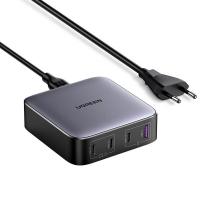 Зарядний пристрій UGREEN CD328 4xUSB 100W GaN (3хUSB-C+USB-A) Nexode Series, чорний