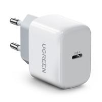 Зарядний пристрій UGREEN CD241 1xUSB 20W (USB С QC4.0+/PD3.0) Mini Charger, White