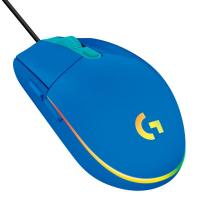 Дротова ігрова миша Logitech G102 з LIGHTSYNC RGB підсвічуванням, синій (910-005801)