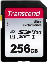Карта пам'яті Transcend SDXC 256GB C10 UHS-I U3 V30 A2 R160/W90 MB/s