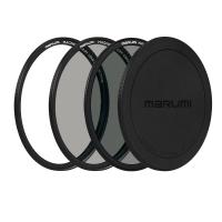 Набір світлофільтрів Marumi Magnetic Slim Basic Kit 77 мм - 1х Lens Protect, 1x CPL, 1x ND16, захисна кришка, чохол