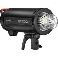 Спалах студійний високошвидкісний Godox QT1200IIIM (1200Вт) з моделюючою LED лампою (40Вт), Bowens