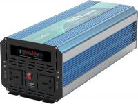 Інвертор Choetech з зарядкою, функція ДБЖ 12\220V 1500Вт, чиста синусоїда