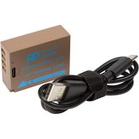 Акумуляторна батарея PowerPlant TNP-W126 1050mAh з кабелем Type-C, для Fujifilm