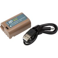 Акумуляторна батарея PowerPlant TDMW-BLK22 2400mAh з кабелем Type-C, для Panasonic