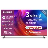 Телевізор 75" Philips 75PUS8818/12 UHD, 120 Гц, Android 12, 4/16 ГБ, VR R 120 Гц, DTS Play-Fi, WiFi 11ac DB, Bluetooth 5.0