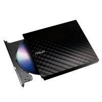 Привід Asus DVD+-R/RW SLIM зовнішній USB 2.0, чорний (SDRW-08D2S-ULITE)