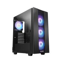 Корпус Chieftec HUNTER 2 GS-02B-OP 4x120mm A-RGB, USB-C, ATX, без БЖ, Black