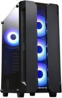 Корпус Chieftec HUNTER GS-01B-OP 4x120mm A-RGB, ATX, без БЖ, Black