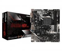 Материнська плата ASRock B450M-HDV R4.0 (AM4/B450, 2*DDR4, PCIex16, DVI-D/HDMI/VGA, 4xSATAІІІ, M.2, GLan, 8ch, mATX)