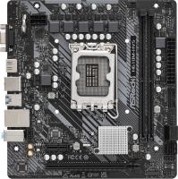 Материнська плата ASRock H610M-HVS (1700/H610, 2*DDR4, 1xPCIex16, HDMI/VGA, 4xSATAІІІ, GLan, 7.1ch, mATX)