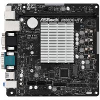 Материнська плата ASRock N100DC-ITX (Quad-Core N100 3.4GHz, 1xDDR4 DIMM, VGA/HDMI, 1*PCIe, 2xSATA3, M.2, GLan, miniITX