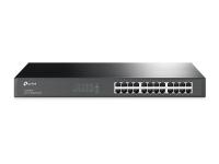 Комутатор TP-Link TL-SG1024, 24-Port Gigabit Switch, для монтажу в стійку
