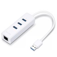 Адаптер WiFi TP-Link UE330, USB 3.0 to Gigabit,  3-Port USB 3.0 Hub, 1 USB 3.0 connector, 1 Gb