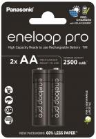 Акумулятор Panasonic Eneloop NI-MH  Pro AA 2500 мАг, 2 шт