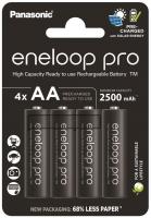 Акумулятор Panasonic Eneloop NI-MH  Pro AA 2500 мАг, 4 шт