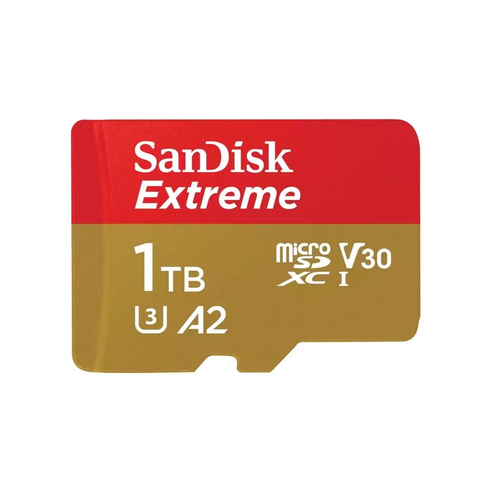 Карта пам'яті SanDisk Extreme microSDXC 1TB UHS-I U3 V30 + SD adapter